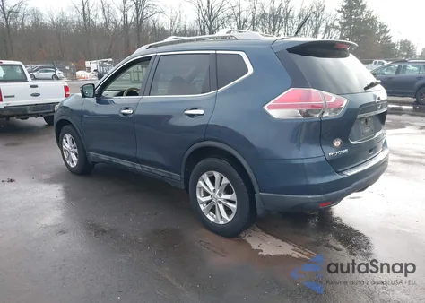 2014 Nissan Rogue Sv из США, поврежденный, VIN 5N1AT2MV9EC863815